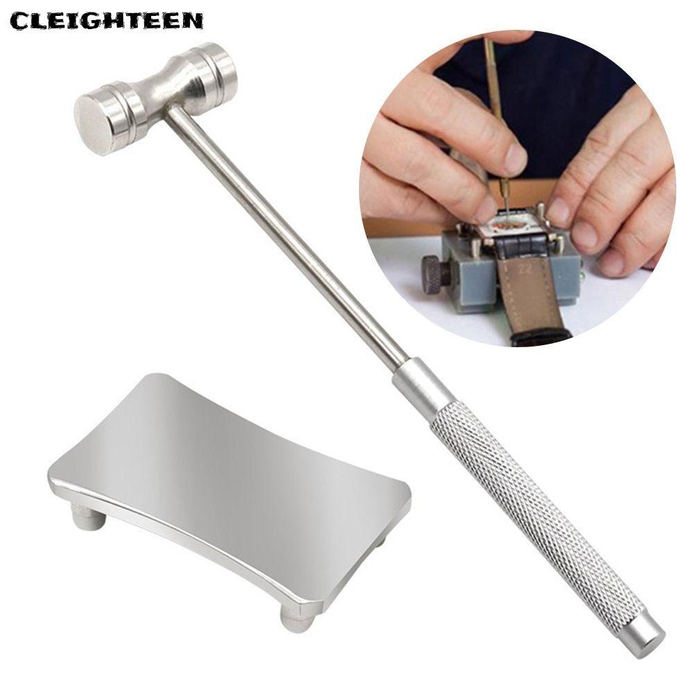 CLEIGHTEEN ค้อนหัวกลม, เครื่องมือติดตั้งการประมวลผลเครื่องประดับมินิเคาะ, เครื่องมือบํารุงรักษาแผ่นเบาะในครัวเรือนค้อนขนาดเล็กมัลติฟังก์ชั่น