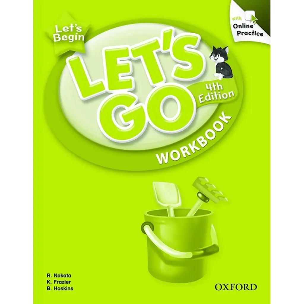 Bundanjai (หนังสือ) Let's Go 4th ED Let's Begin : Workbook with Online Practice (P)