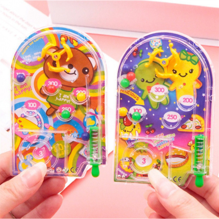 Creative เด็ก Pinball Disc Pinball เกมการ์ตูนคอนโซลเกมมือถือของเล่น Ejection Score เครื่อง Leisure ข