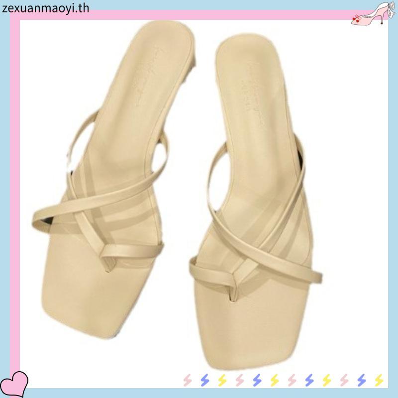 ผู้หญิง 5 ซม. ANTI-P HEEL SANDALS ขนาด 36-40 SIMPLE ELEGANT SYNTHETIC หนัง MATERIAL VINNCI RUBY