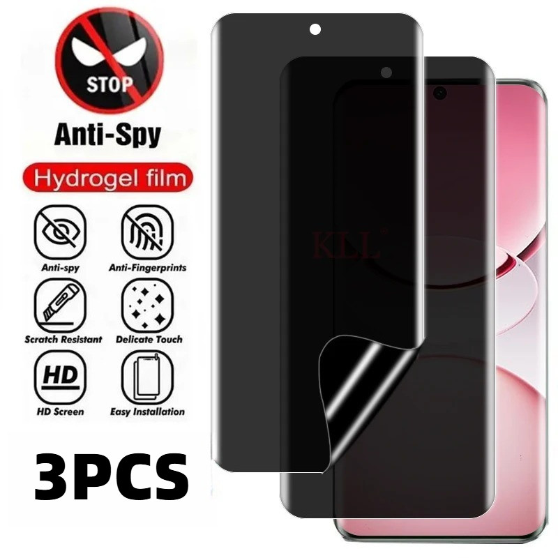 3 ชิ้น HD Anti Blue Light Soft ฟิล์มสําหรับ vivo T5x T5 T4 Pro 5G T5Pro Anti Spy ความเป็นส่วนตัวป้อง