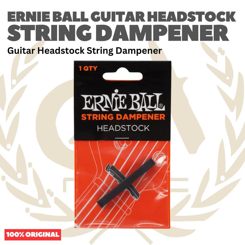 Ernie Ball Guitar Headstock String Dampener - Guitar Dampered Rear String Nut Damper