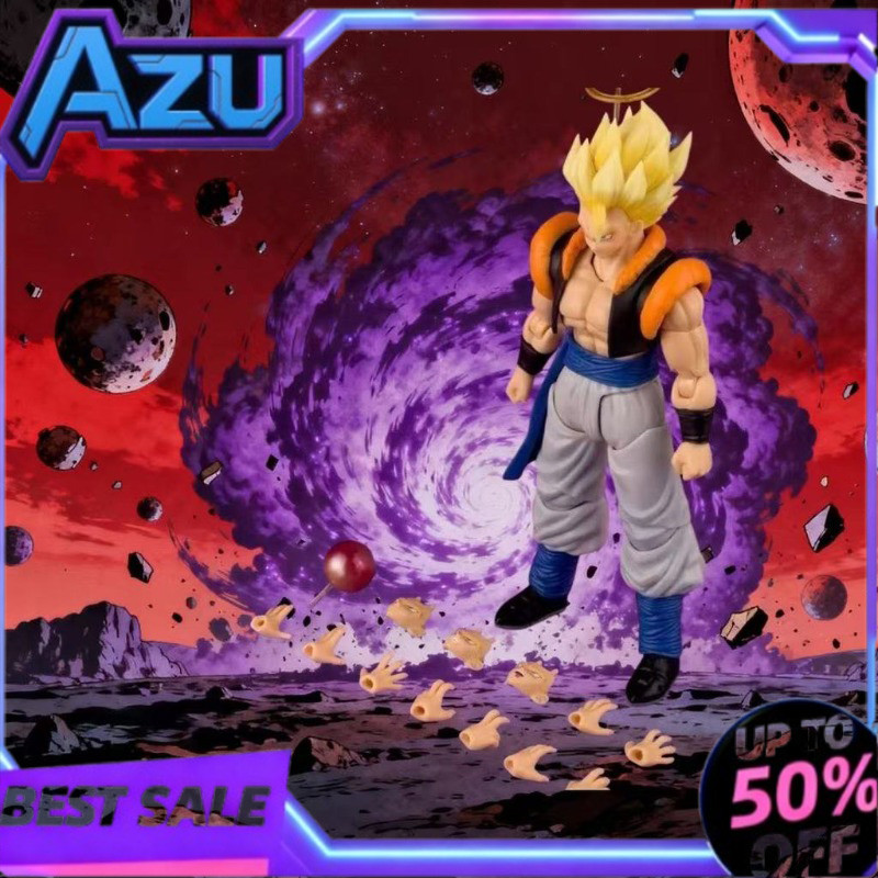 Dragon Ball Super Saiyan Gogeta Action Figure - 3.0 Body SHF DBZ อะนิเมะFigurine ของเล่นสะสมของขวัญ