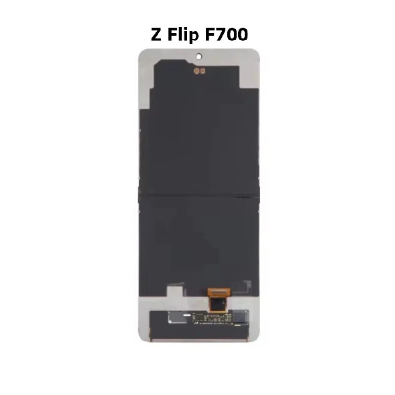 Pop 6.7 "AMOLED สําหรับ Samsung Z Flip 4G LCD SM-F700 SM-F700F สําหรับ Z Flip 5G F707B จอแสดงผล LCD 