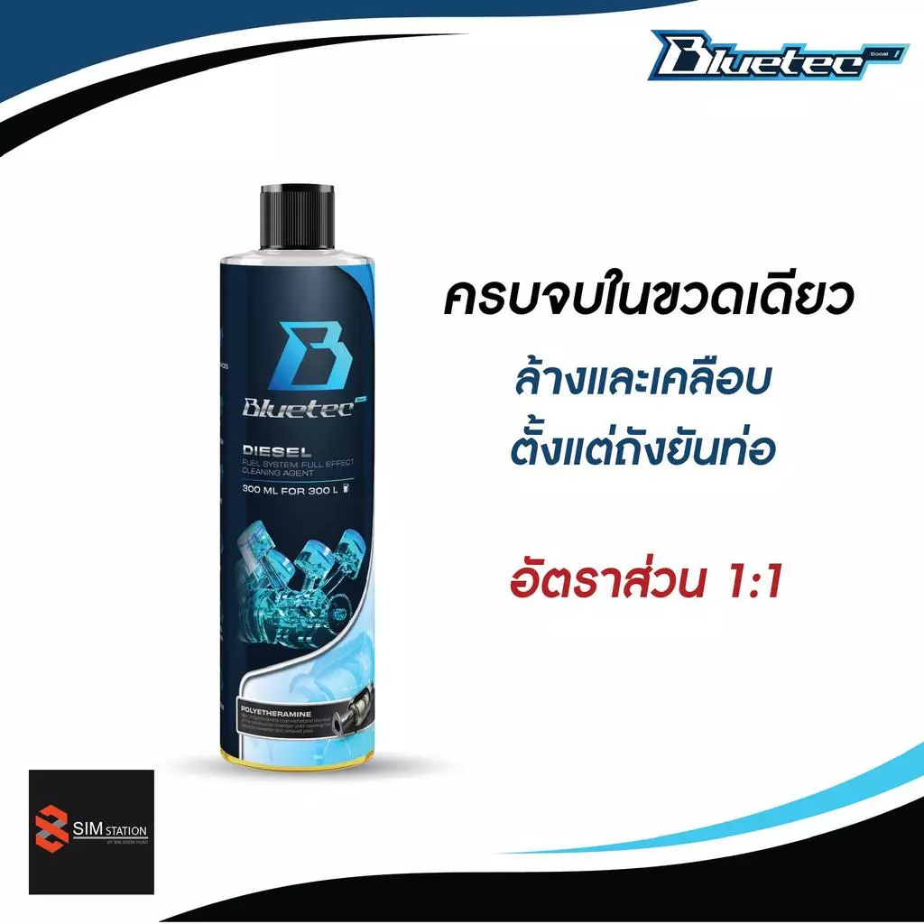 Bluetecboost น้ำยาล้างหัวฉีด ดีเซล/เบนซิน ขนาด 60ml/300ml thumbnail 5