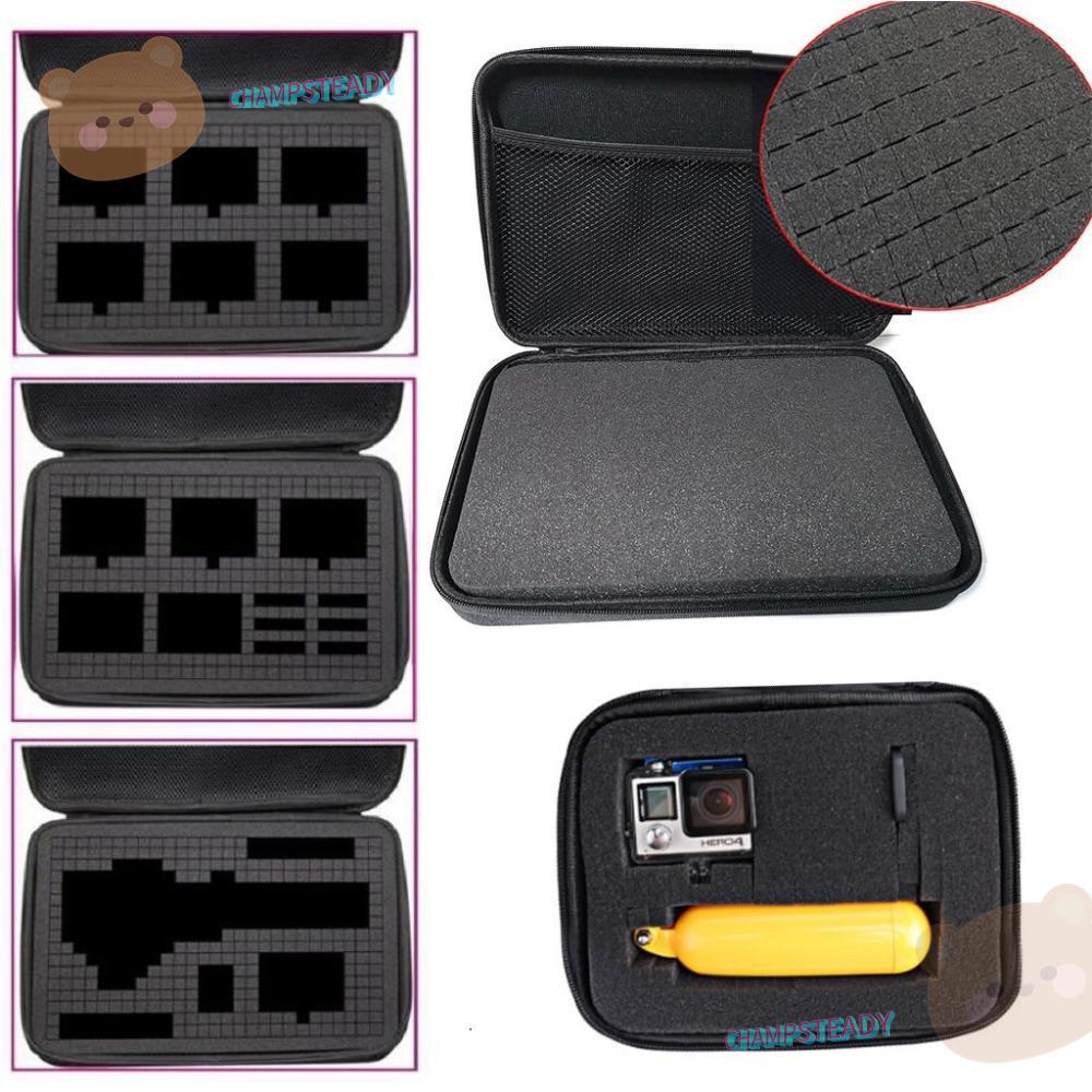 CHAMPSTEADY Storage Bag Collection Foam Action Camera DIY สําหรับ SJCAM DJI OSMO EKEN SJCAM
