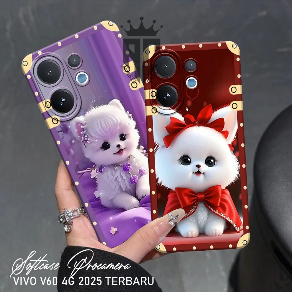 Softcase VIVO V60 - V50 - V40 - V30 - V30 PRO - V30SE - V40 PRO - V50 PRO เคสแฟชั่น Cat Frame น่ารัก