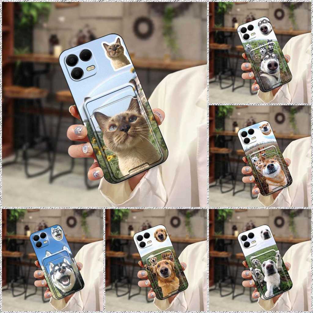 รวมทุกอย่างภาพด้านข้าง TCL T-Mobile Revvl8 Pro/T Phone3Pro เคสโทรศัพท์ซิลิโคนเยาวชนสนุก Cooling Card