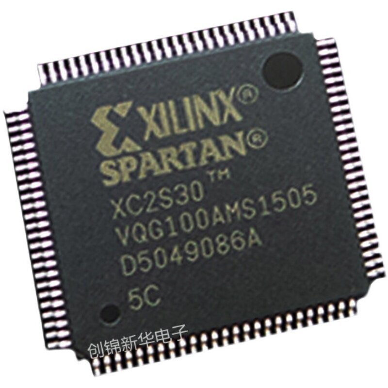 XC2S30-5VQG100C XC2S30-5VQG100I 5PQ208C 5PQ208I โปรแกรมโปรเซสเซอร์