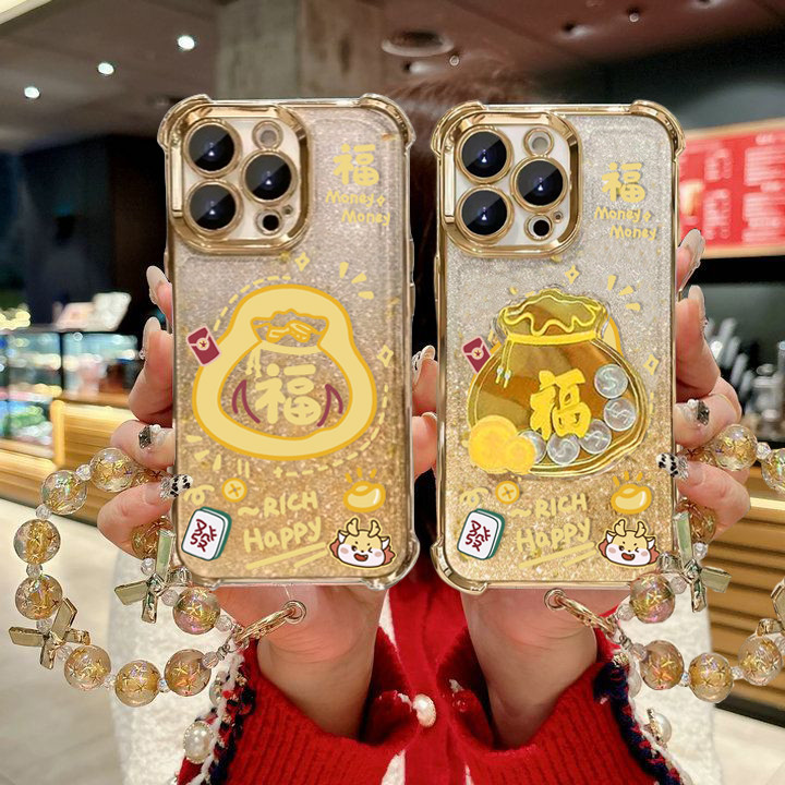 ปีใหม่ 3D น่ารัก Lucky Gold เหรียญสําหรับ RENO 10 Pro 7Z 7 8 Pro 5G 8Z 8T 4 5 6 Lite 4F 5F A74 4G A9