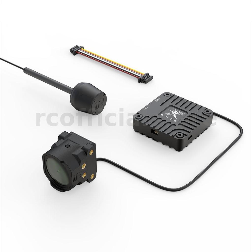 RATE O4 อัพเกรดชุด 145° FOV เลนส์มุมกว้าง 7g ultra-light CNC full-cover การกระจายความร้อนสําหรับ DJI