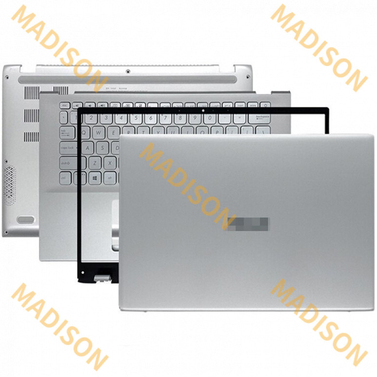 ฝาครอบแล็ปท็อปสําหรับ Asus VivoBook 14 x412 r424 A412 v4000 v4000f แล็ปท็อป LCD ด้านหลังด้านหน้า palmrest ด้านล่างกรณี mur2 14 นิ้วใหม่