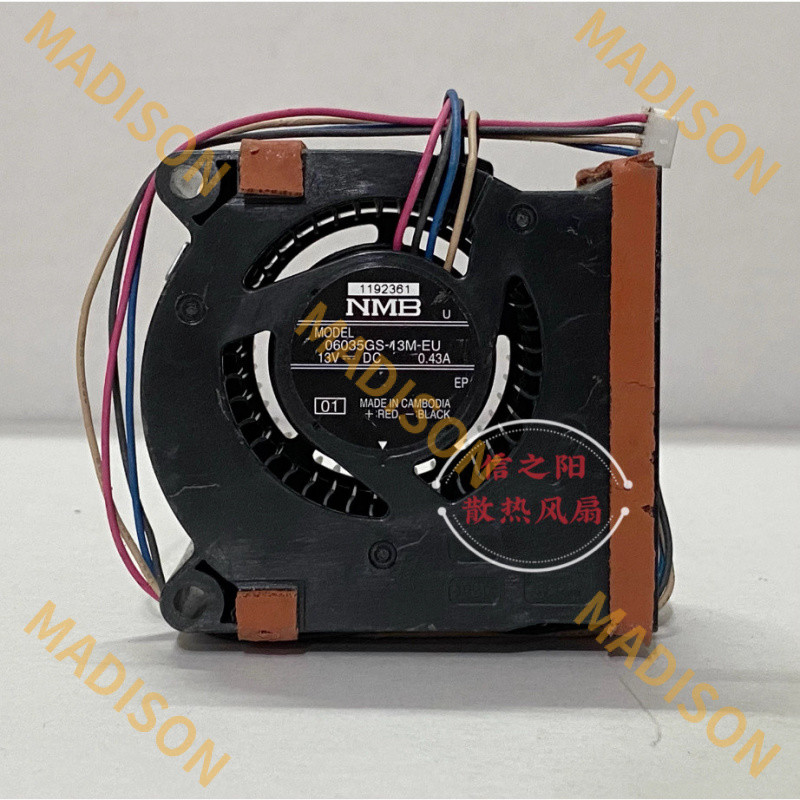 ใหม่สําหรับ Epson CB-S05E/X41/S41/U42/970 หม้อน้ําโปรเจคเตอร์พัดลม 06035gs-13m-eu