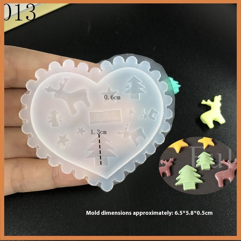 [Further] 1 ชิ้นซิลิโคนเล็บแม่พิมพ์เกล็ดหิมะคริสต์มาสดอกไม้ 3D บรรเทาเล็บแม่แบบตกแต่งเล็บเล็บแม่พิมพ์ [TH] - รูปที่ 5