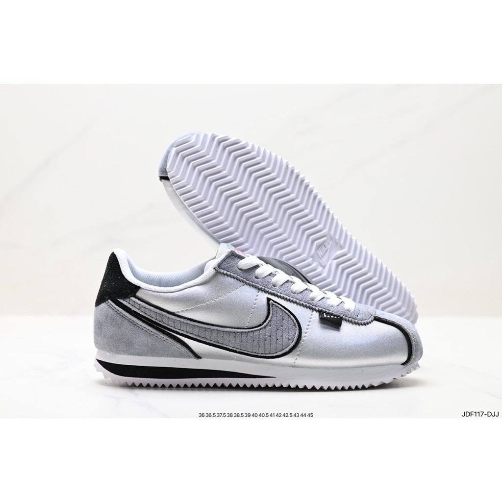 100% Nike Nike Nike Classic cortez รองเท้าผ้าใบผู้ชายน้ําหนักเบารองเท้าวิ่ง zccd รองเท้าคู่