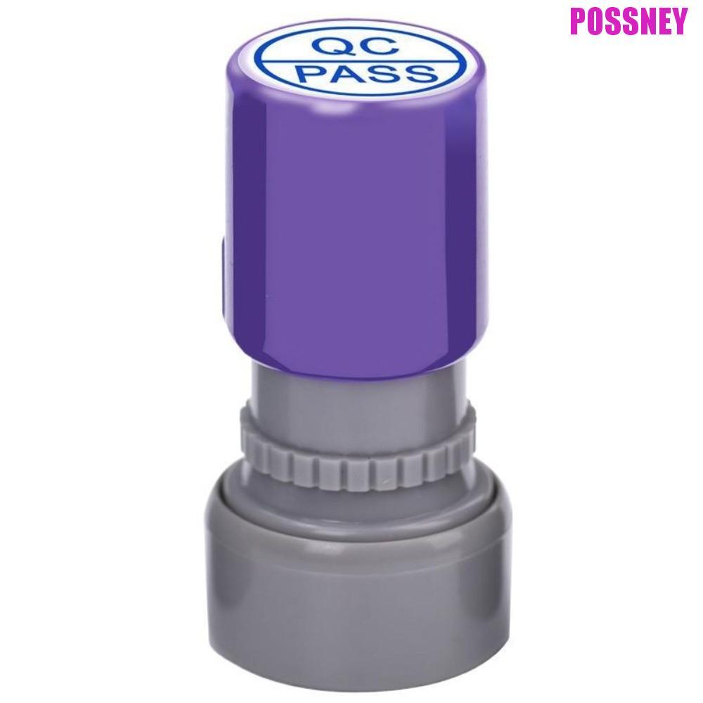 POSSNEY QA QC Inspect Stamp, IQC Self-Inking Quality PASS Stamp, Pocket FQC OQC IPQC Quality Insecti