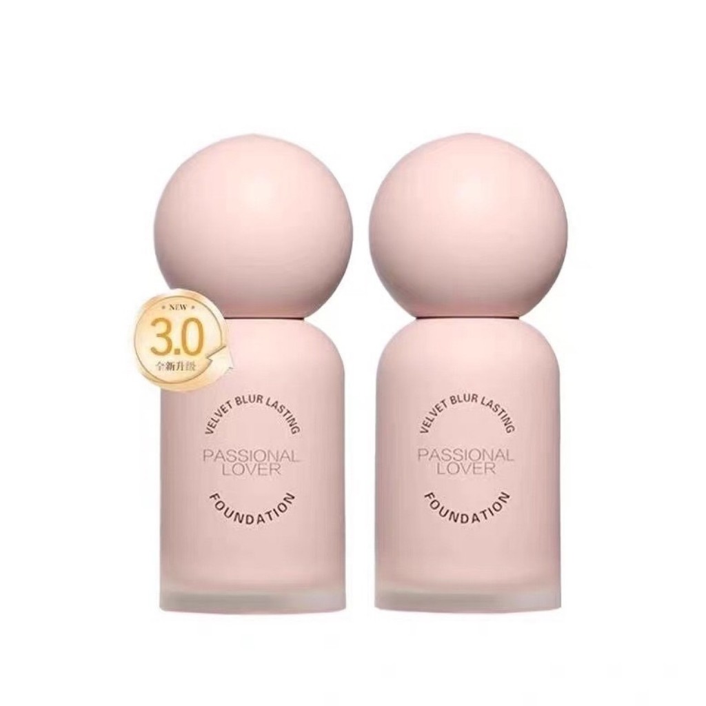 PL Love Fireไม่สามารถถูของเหลว Foundation 3.0 ผิวมันบริการยาวนาน ห้ามถอดแต่งหน้า Foundation คอนซีลเล