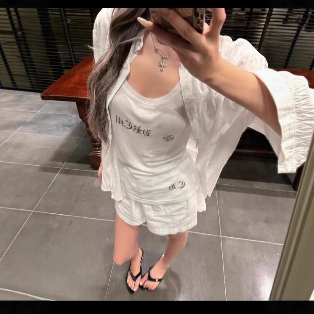 R7RZ Chrome Hearts Fashionable Casual New Loose Fit T T-shirt, Cover-up, Sunscreen Jacket, Shorts, I