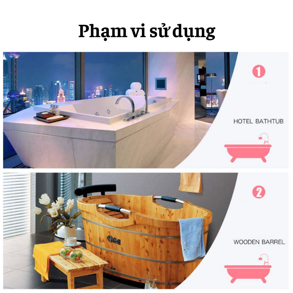 E6B SET 5 แผ่นซับอ่างอาบน้ําสําหรับเดินทางสปาสะดวก ES001