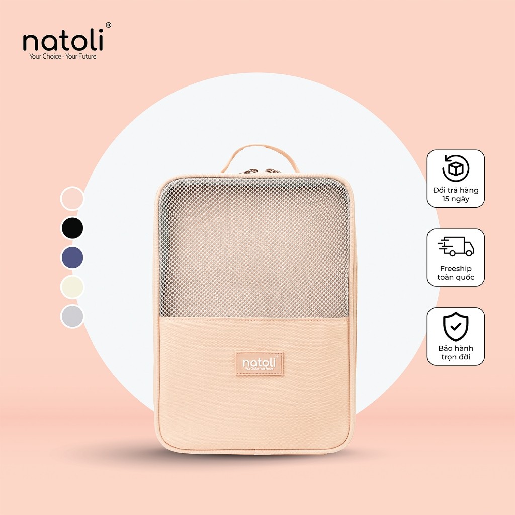 NATOLI travel Shoe Bag หลายช่องสําหรับรองเท้ากีฬา สะดวกในการเดินทาง Collection Elite Shoe Bag T28
