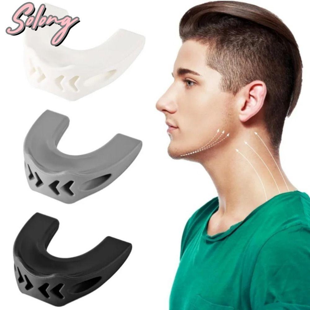 COME Jaw Exerciser, Anti-stress 40/50/60Lbs Redefine Jawline Trainer,แบบพกพา Facial Trainer Face Fit