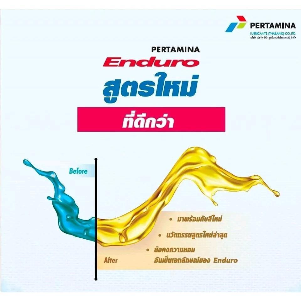 น้ำมันเครื่องสังเคราะห์แท้ เอ็นดูโร่ เรสซิ่ง 10W-40 ขนาด 0.8L