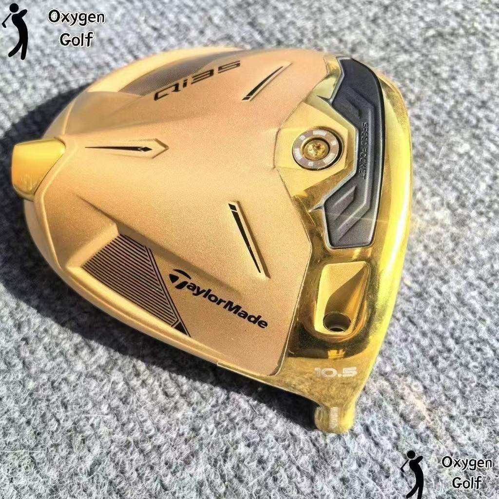 ใหม่ TaylorMade Qi35 MAX Golf Driver - Gold Mens Right Handed