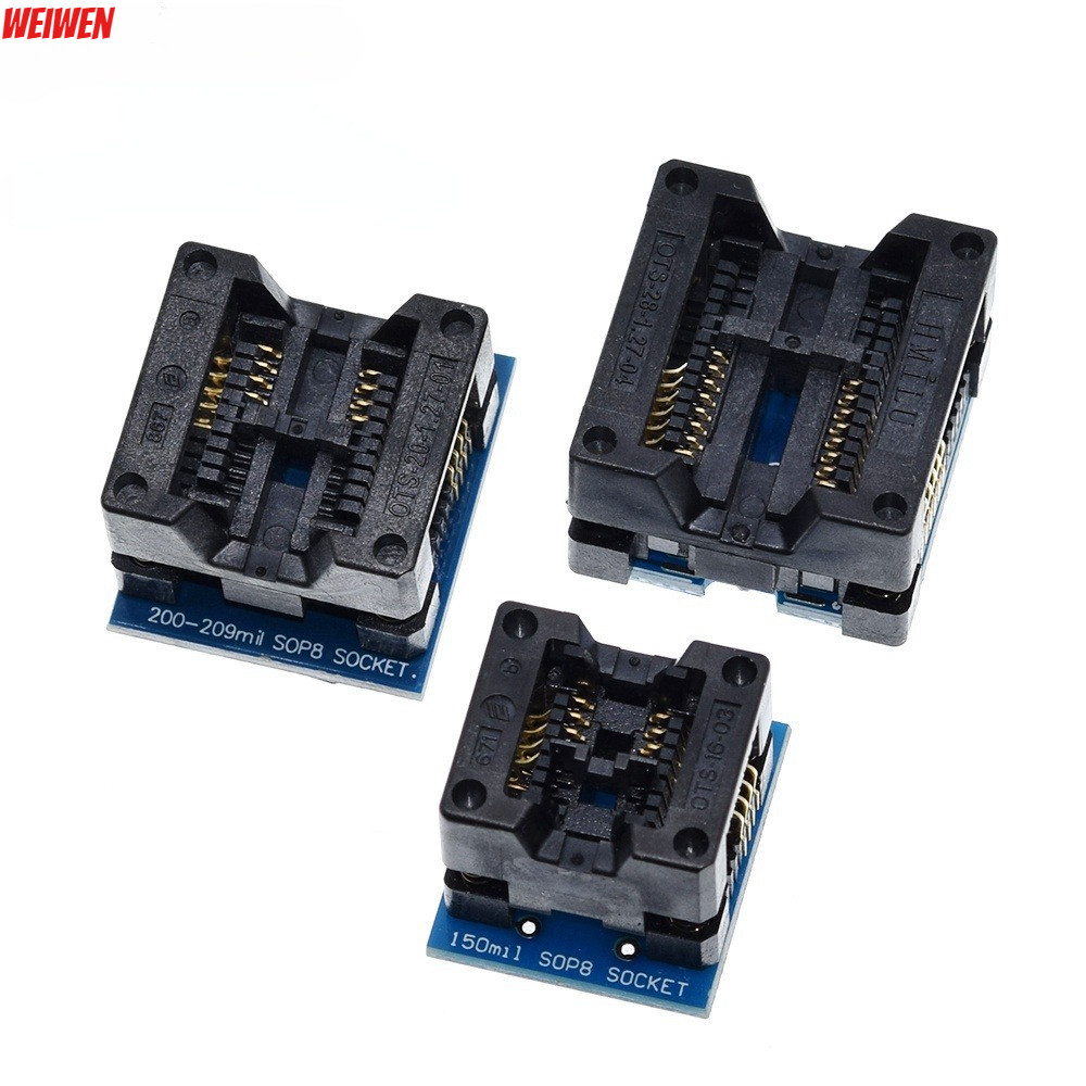 SOIC8 SOP8 SOP16 ถึง DIP8 กว้างที่นั่งกว้าง 150mil 200mil