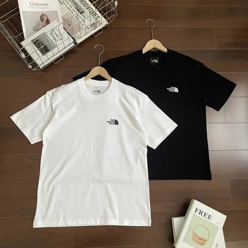 THE NORTH FACE/NORTH FACE 2026 ต้นฤดูใบไม้ผลิสไตล์ใหม่เสื้อยืดแขนสั้นผู้ชายผู้หญิงคู่สไตล์ High-End 