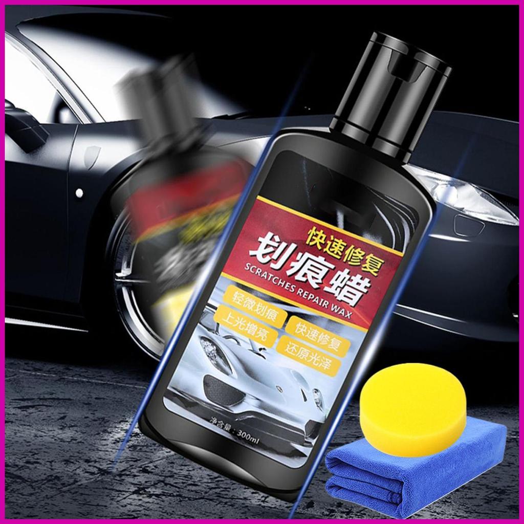 Car Scratch Repair Wax กันน้ํา Auto Painting Restore Anti-Static Scratch Repair Wax สําหรับรถสีขาวภา