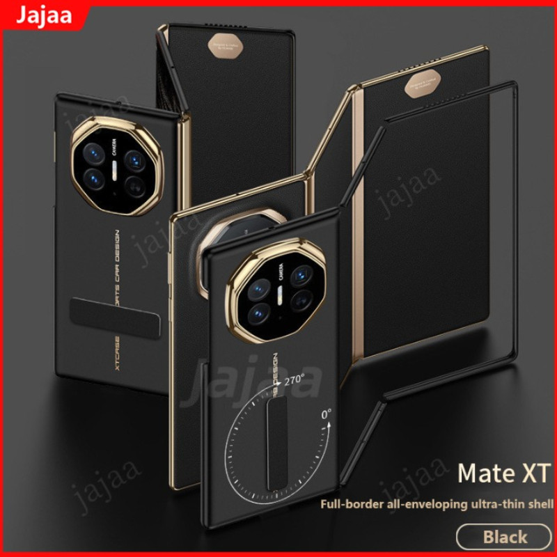 หมุนสําหรับ Huawei Mate XTs UltimateUltra หนังบางแม่เหล็กบานพับคู่ฝาครอบป้องกันสําหรับ Huawei Mate X