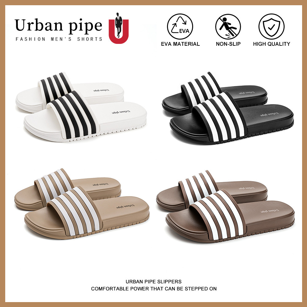 URBAN PIPE EVA รองเท้าแตะสำหรับผู้ชายคลาสสิก-ลื่นสไลด์หนารองเท้าแตะรองเท้าแตะในร่มและกลางแจ้งรองเท้า Slippers 7103