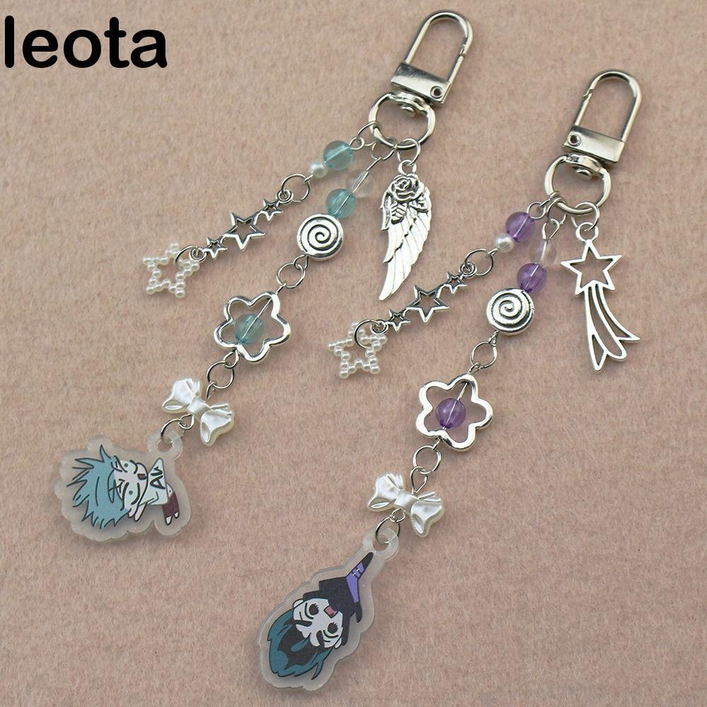 จี้ LEOTA Till Ivan, โทรศัพท์ Charm ลูกปัด Alien Stage พวงกุญแจ, แฟชั่นอะคริลิคน่ารักอะนิเมะอุปกรณ์ต