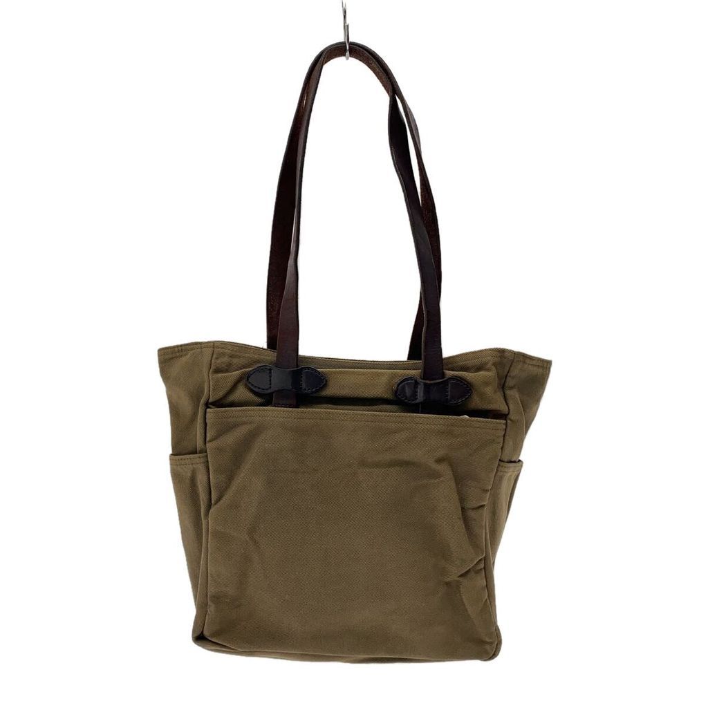 FILSON Tote Bag Purse canvas khaki plain Direct from Japan Secondhand