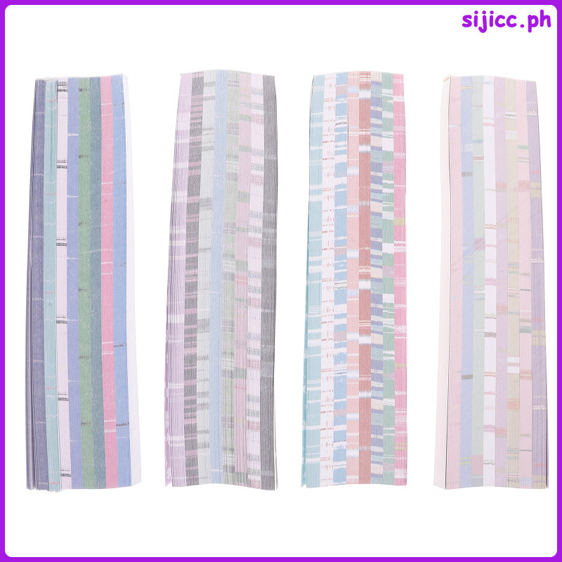 Stripes Star Paper Stars Strips สําหรับงานฝีมือ Origami sijicc