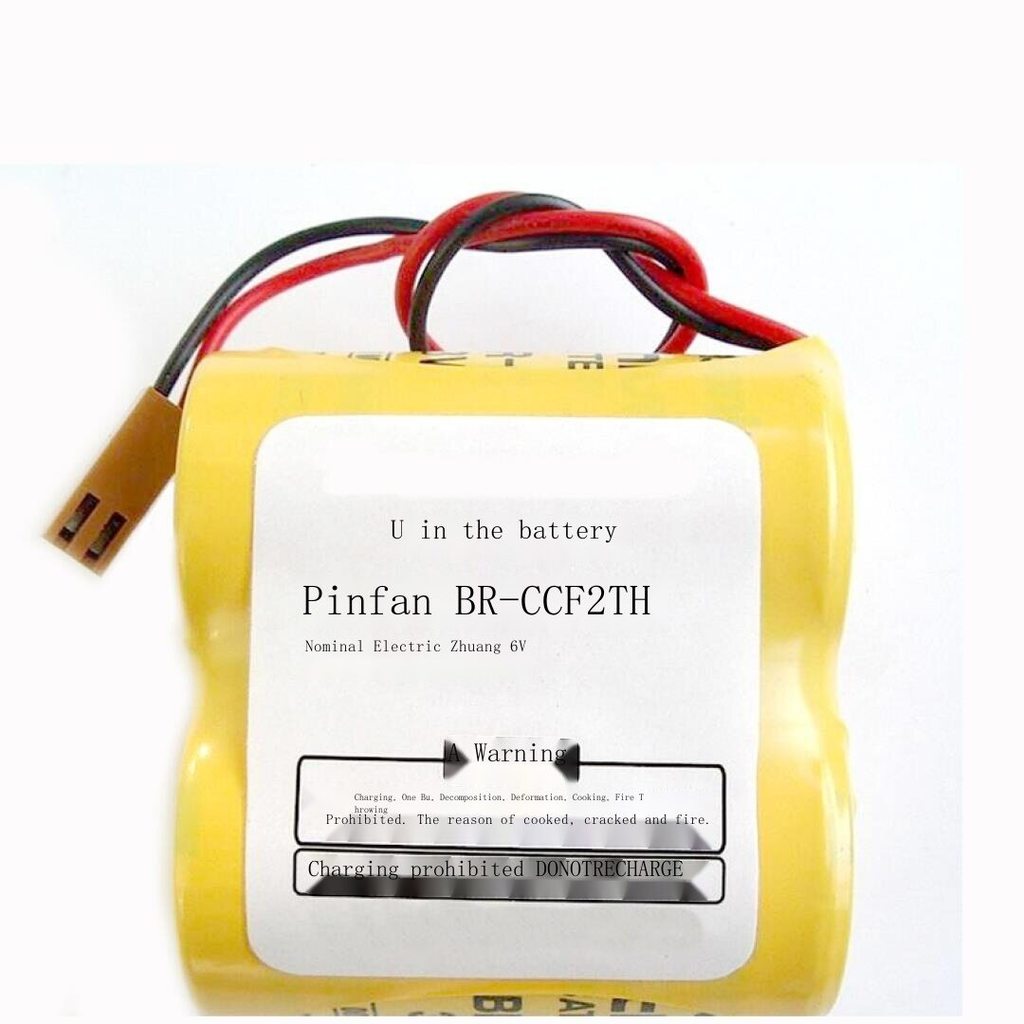 ใหม่ 1PCS ใหม่ BR-CCF2TH 6V แบตเตอรี่ลิเธียม A06B-6073-K001/A98L-00001-002