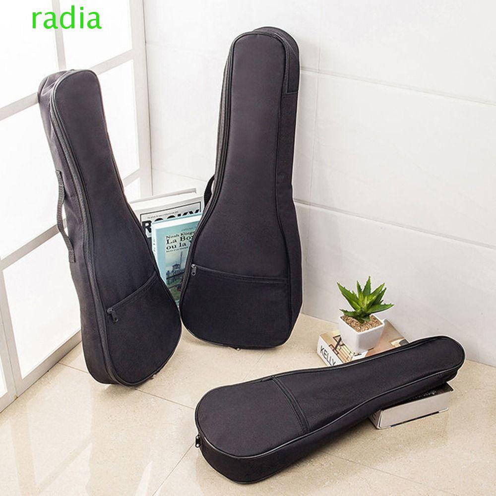 RADIANTZAP Ukulele กระเป๋าผ้าฝ้ายทนทาน 21-23-26 นิ้วหนาเบาะกีตาร์ไหล่กระเป๋าเป้สะพายหลัง Mini Guitarra กระเป๋ากีตาร์อุปกรณ์เสริม Tenor Ukulele Case