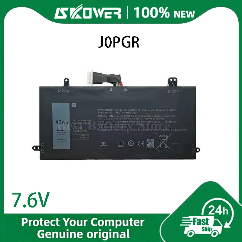 J0PGR แบตเตอรี่แล็ปท็อปสําหรับ Dell Latitude 12 5285 5290 2-in-1 T17G JOPGR 1WND8 X16TW 0X16TW 0FTH6