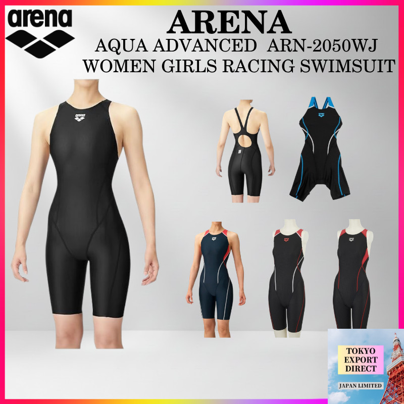 arena AQUA RACING ชุดว่ายน้ำแข่งขันผู้หญิง สะท้อนน้ำ ทนทาน