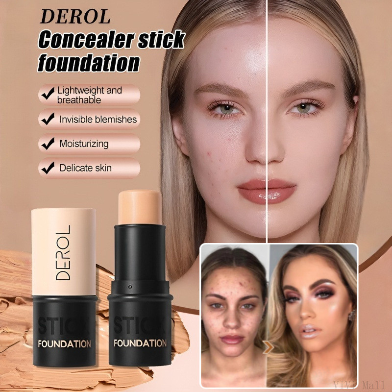 Celebrity Makeup Artists Choiceseat Proof Full Coverage DEROL คอนซีลเลอร์ Foundation Stick คอนซีลเลอ