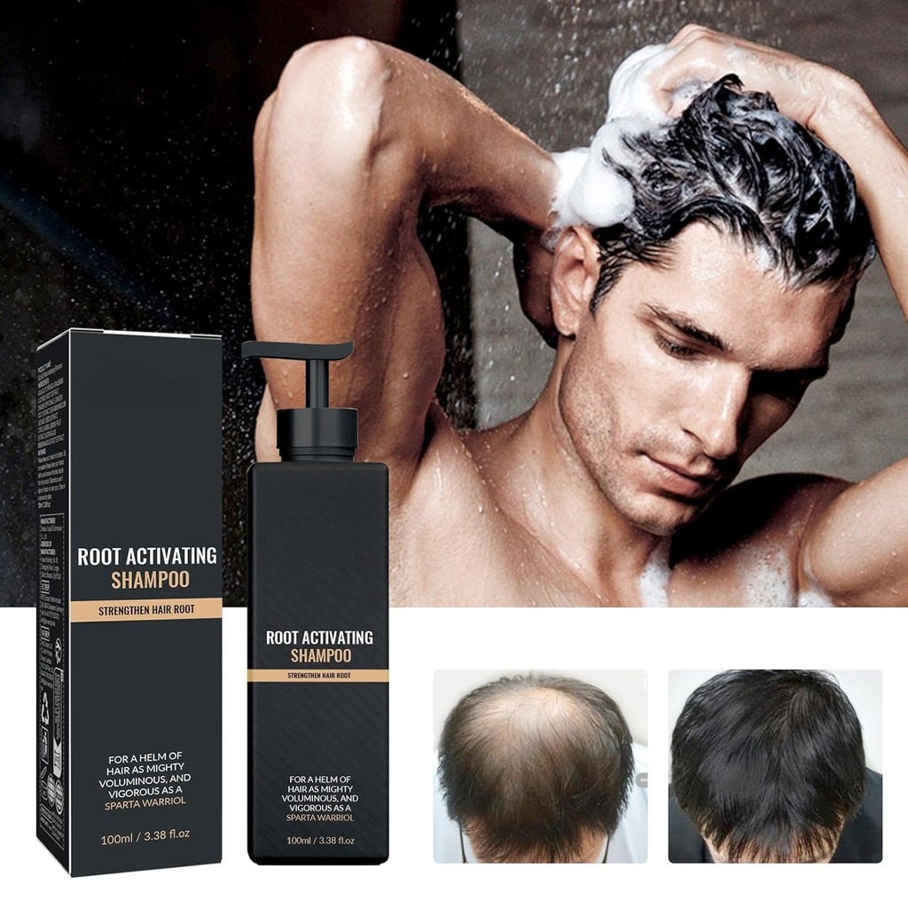 แชมพู Spartan แชมพู Spartan original Activator ผมขึ้น Unisex สูตรธรรมชาติสําหรับผู้ชายและผู้หญิง แชม