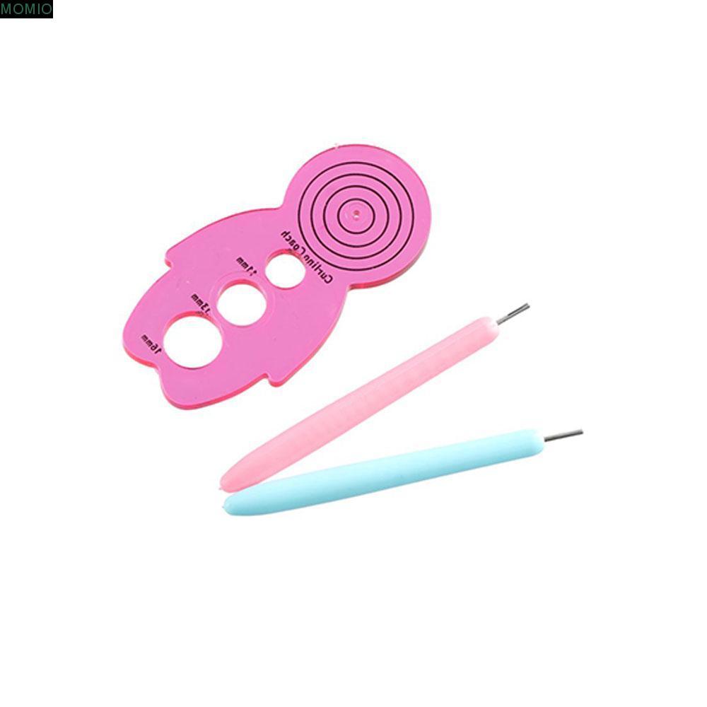 MXMIO 12PCS Quilling Needle Kit, Paper Craft Paper Curling Paper Quilling Slotted Pen Multi ขนาดกระด