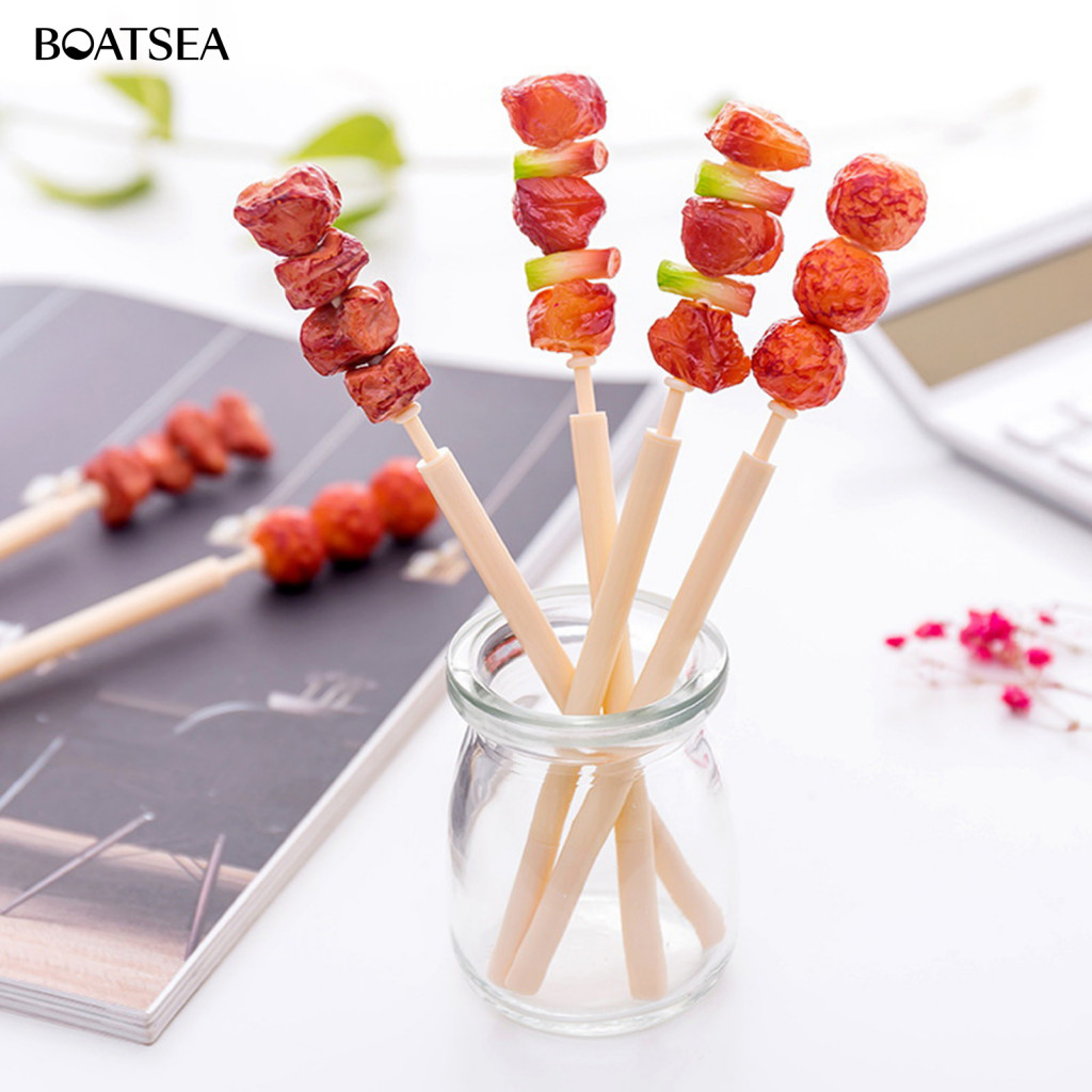 BOH- Mutton Skewer ปากกาที่สมจริง Mutton Skewer ปากกาลูกลื่น – น้ําหนักเบา Slim ตกแต่งอุปกรณ์เสริมโต