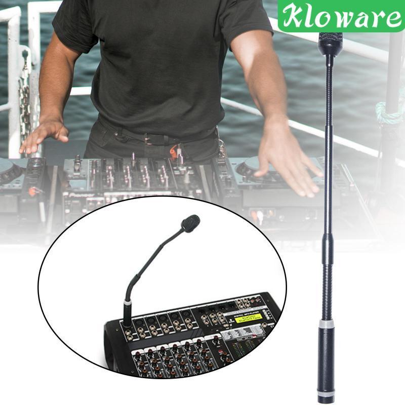 [Kloware] Gooseneck Mic Dynamic Mic DJ Mic XLR Mic for Stage Performance Webcasts