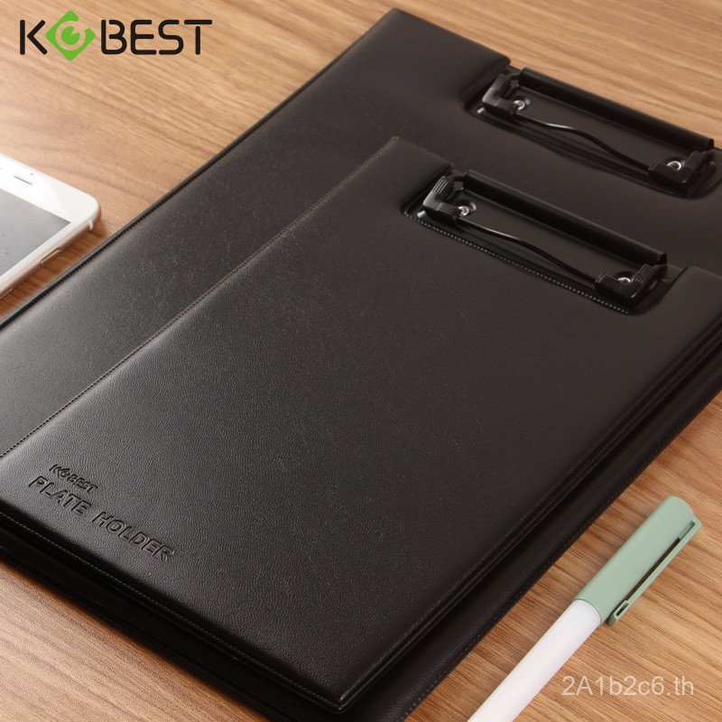 KOBEST KOBEST D5051/D5052 ลด 20% หนัง PU คลิป A4/A5 โรงแรมร้านอาหารเมนูคลิปเขียนคลิป