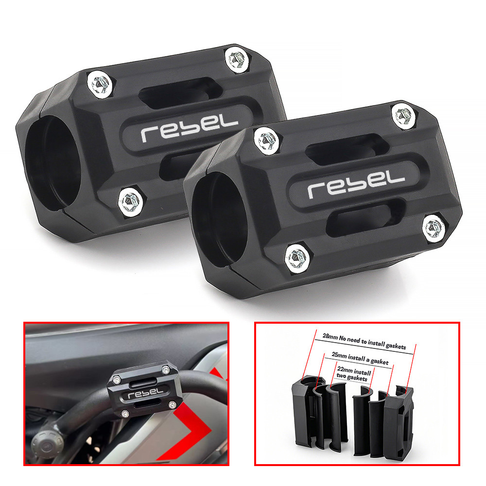 สําหรับ HONDA REBEL 500 1100 300 CMX500 300 1100 REBEL1100 CMX1100 CMX300 เครื่องยนต์ Guard กันชน Cr