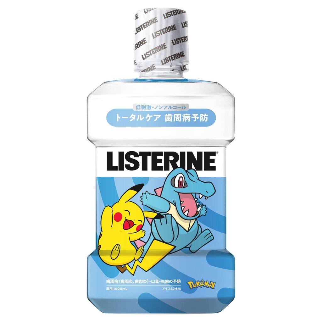 น้ำยาบ้วนปาก LISTERINE Total Care Plus Pokémon 1000 มล./ LISTERINE Total Care Plus Pokémon Mouthwash