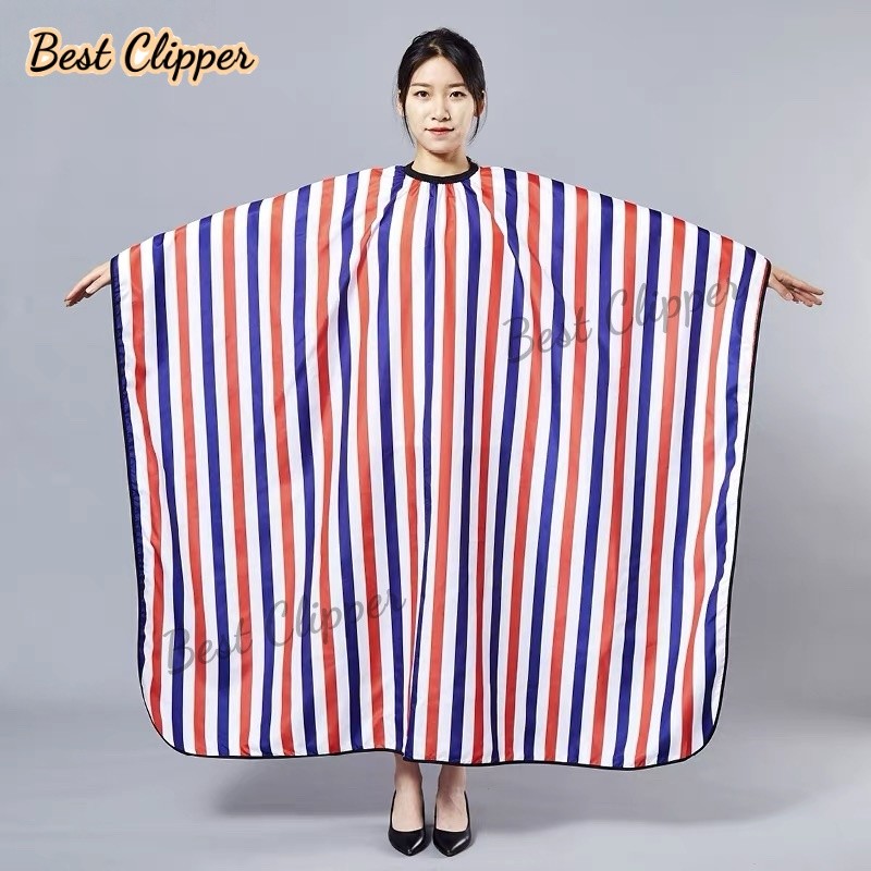 ขนาดใหญ่ตัดผม Cape ช่างทำผม Barbershop ผ้ากันเปื้อนกันน้ำ Cape Salon Hairstyling ผ้ากันเปื้อน