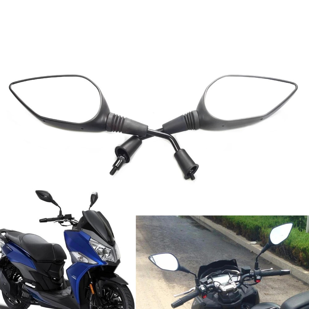 รถจักรยานยนต์ซ้ายและขวากระจกมองหลังสําหรับ Sym Jet 14 125 / 50 / 200 Cruise 150 180 XS150T-9 XS175T-