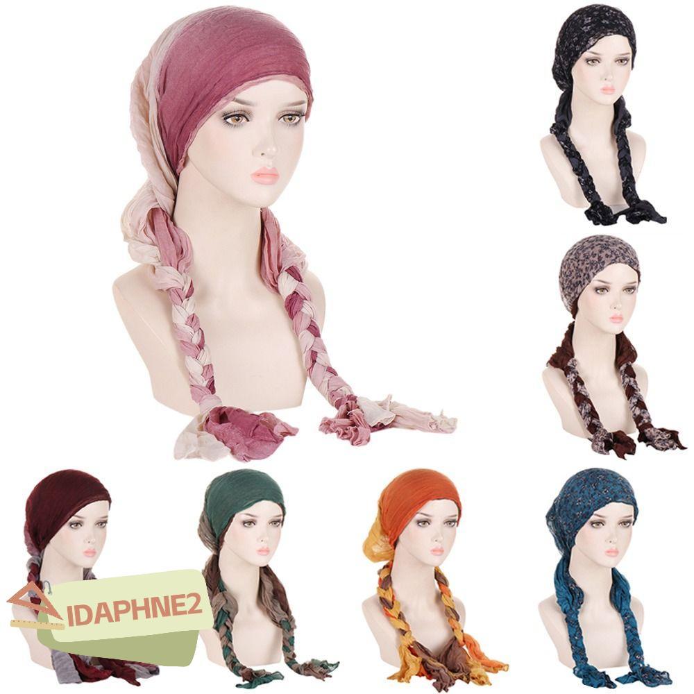 หมวกผ้าโพกหัว IDAPHNE2 สีสันหลากหลายและนุ่ม เหมาะสำหรับสวมใส่ทั่วไป
